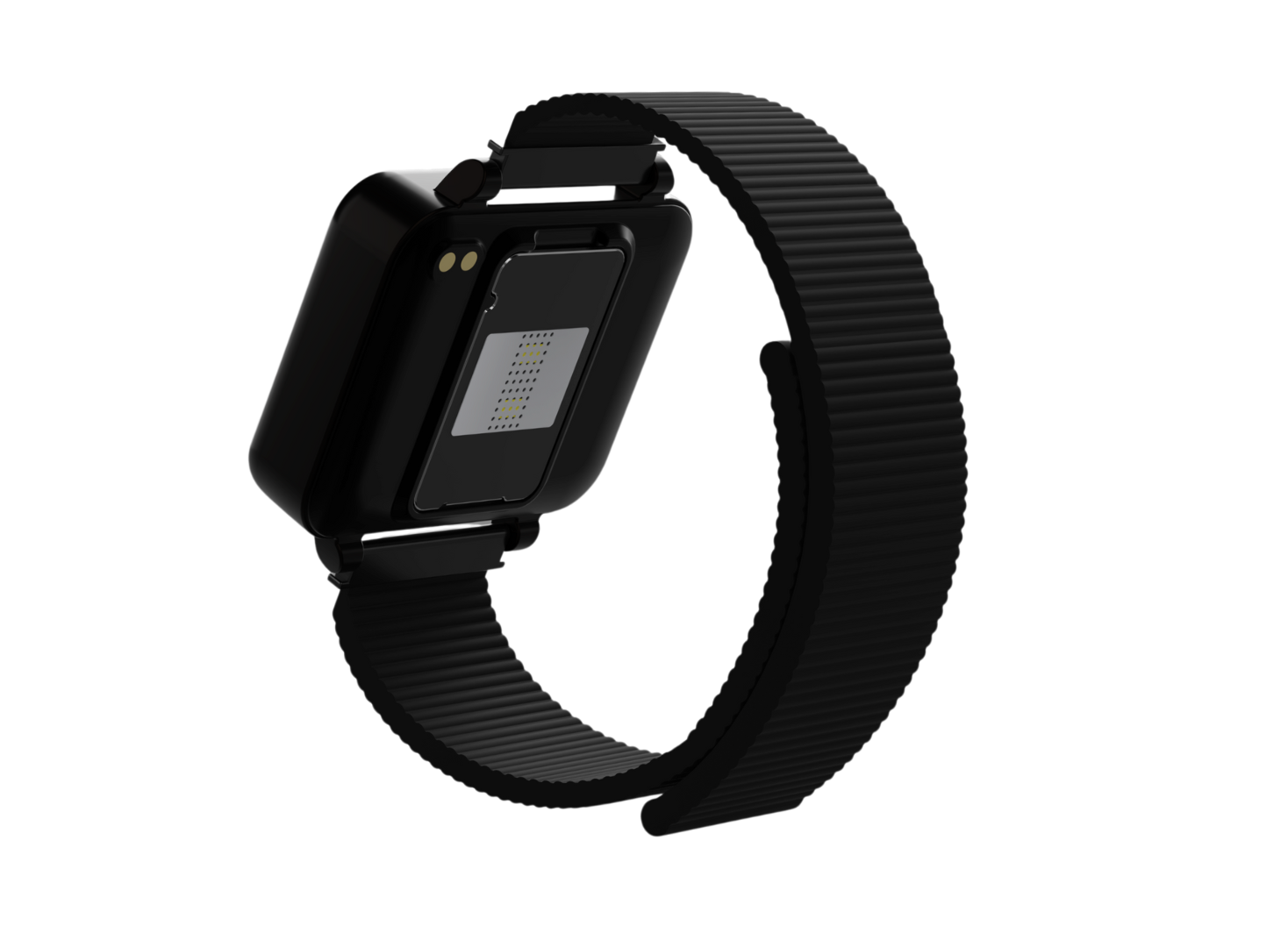 Sensor snapped into transceiver